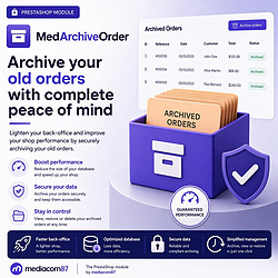 Archive your old orders safely