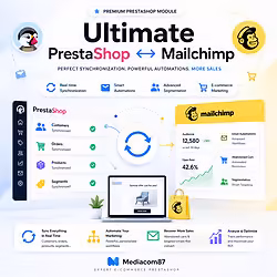 PrestaShop module for synchronization with Mailchimp
