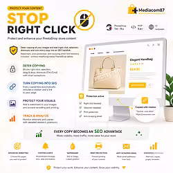 Stop Right Click for Prestashop