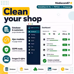 Protect and optimize your online store with our PrestaShop database maintenance module